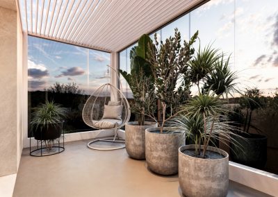 A16 – Piano Terzo con Tre camere da letto