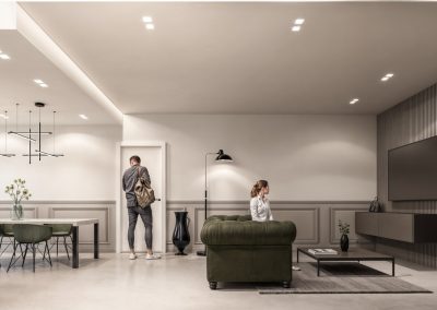 B6 – Piano Primo con Tre camere da letto