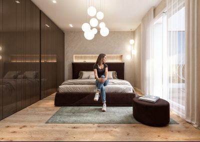 A3– Piano Primo con Tre camere da letto