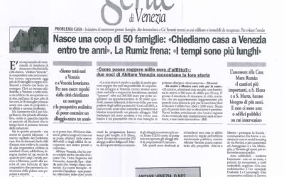 Nasce una coop di 50 famiglie: “Chiediamo casa a Venezia entro tre anni”.
