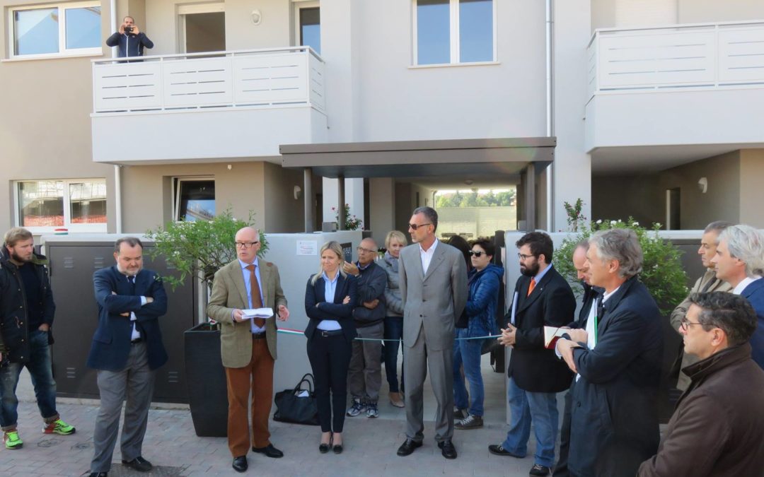 Inaugurate ad Altichiero le case Cerv del “Residence al Parco”