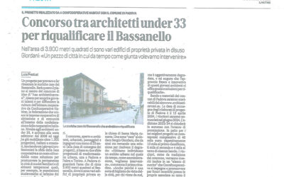 Da Il Mattino di Padova, sabato 1 dicembre 2023 – Concorso tra architetti under 33 per riqualificare il Bassanello